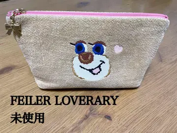 [ 미사용 ] FEILER LOVERARY 도업테디걸 화장품 파우치