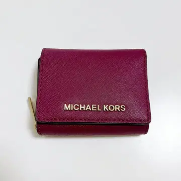 MICHAEL KORS 마젠타 핑크 3단 폴더형 지갑 마이클코어스