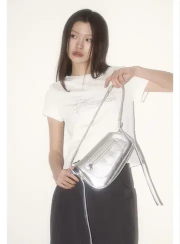 ILLIGO 실버 숄더백 실버
