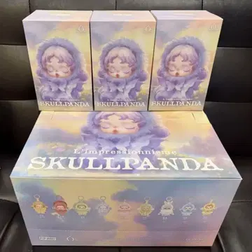 미개봉 새상품 3개 SKULLPANDA L'Impressionnisme