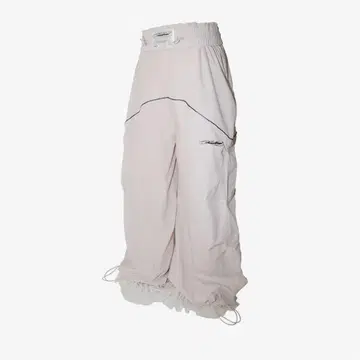 S 나일론 저지 팬츠 레이스 핑크