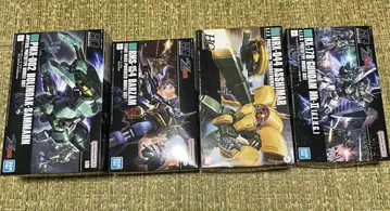 HGUC Z계 4종 보리노크 썸머, 바잠, 앗시마, 건담 MK2
