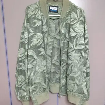 MAISON SPECIAL 리프 무늬 메쉬 자켓