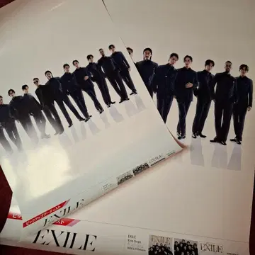 EXILE 그룹 사진 포스터 2장 세트