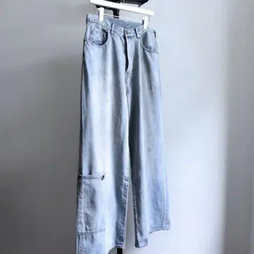 refomed RIGHT HANDED DENIM PANTS