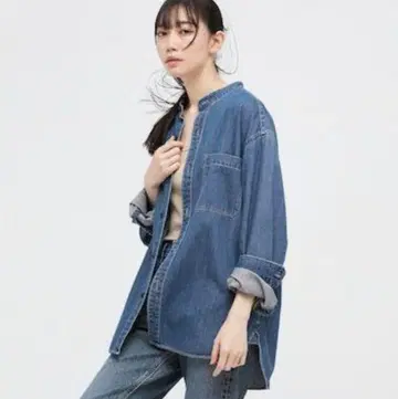 UNIQLO/데님 셔츠/남성용 XS