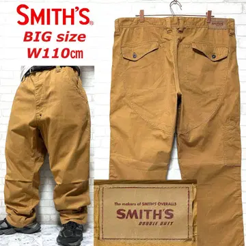 SMITH'S 빅 사이즈 W110cm 와이드 페인터 팬츠 고강도 원단