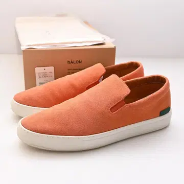 [ 28cm ] hALON 아론 스웨이드 가죽 슬립온 스니커즈