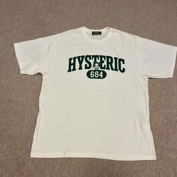 HYSTERIC 684 T셔츠 XL 화이트
