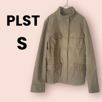 PLST 플라스테 카키 아우터 밀리터리 자켓 S 가을