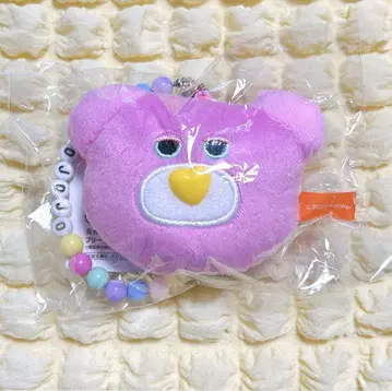 mojojojo 비즈 체인 페이스 마스코트 핑크 곰