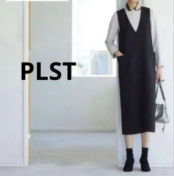 PLST 웜 리저브 점퍼 원피스 M 사이즈 블랙