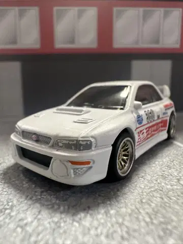 SUBARU IMPREZA 22B-STI WRX 휠 교환 개조