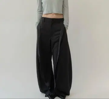 [온라인 완판템] Knuth Marf slit deformed pants