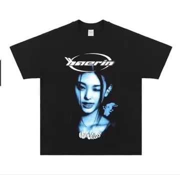 Newjeans 헤린T셔츠 블랙 X L사이즈