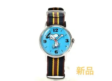 미사용 스누피 아날로그 워치 저널 스탠다드 SNOOPY 손목시계