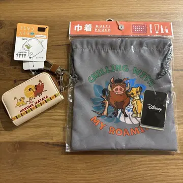 미사용 새상품 라이온킹 키케이스 복조리