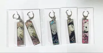 주술회전전 메탈 키링 고죠 나오야 게토 팬더