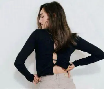 SHISHIKUI Twist 상의 블랙