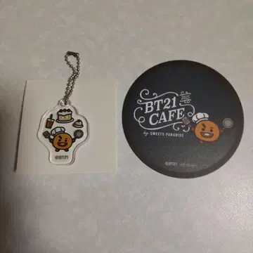 BT21 스이파라 아크릴 키링 오리지널 코스터 SHOOKY