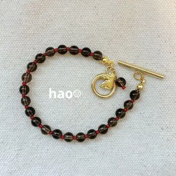 No.14 brown x led x horse 팔찌