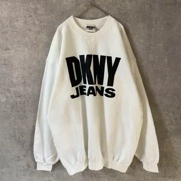 USA DKNY 맨투맨 트레이닝복 프리 사이즈 남성용 오버 사이즈