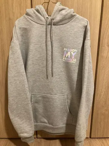 PARDON MY FRENCH PMF 그레이 후드티 M 사이즈