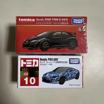 토미카 Honda CIVIC TYPE R (FK2) & PRELUDE
