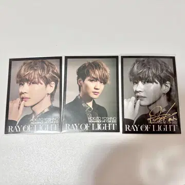 요시노 기타토 트레이딩 카드 RAY OF LIGHT