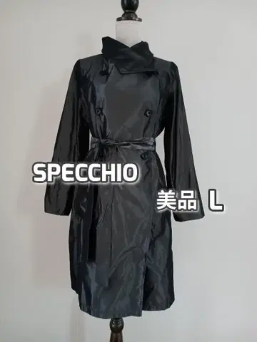 새상품급 스페치오 벨트 포함 스프링 코트 그레이 L 봄/가을
