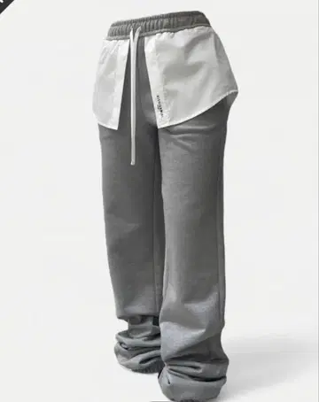 KISHIDA MIKI loose sweat trousers (GREY)