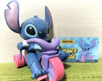 디즈니 52TOYS 스티치 피규어 슈퍼 레이서 바이크