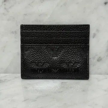새상품 미사용 EMPORIO ARMANI 아르마니 카드 케이스 블랙