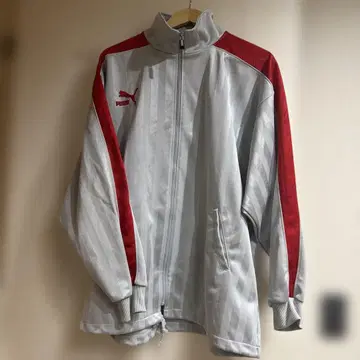 레어 컬러 PUMA 푸마 저리 상하의 푸저리 실버 x 레드