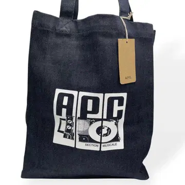 미사용 A.P.C. 토트백 TOTE LOU TOURNE DISQUE