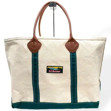 새상품급 초레어 80-90s LLBean 토트백 가죽 핸들 상태 좋음