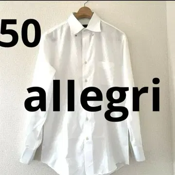 새상품급 allegri 알레그리 긴팔 셔츠 Sz.50 남성용 빅 사이즈