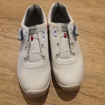 화이트 골프화 여성용 다이얼식