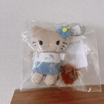 LOWRYSFARM 키티 토이 키링 갸루 블루 me%