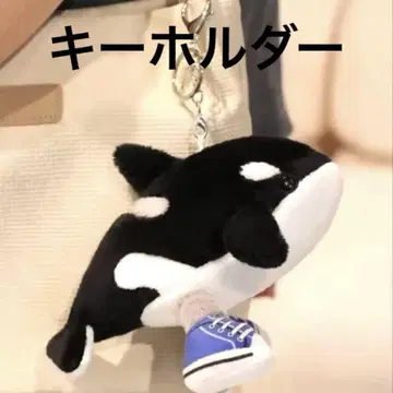이탈리안 브레인 로트 오르카레로 오르카 범고래 봉제 인형 키링 20