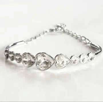 스와로브스키 팔찌 하트