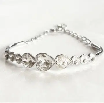 스와로브스키 팔찌 하트