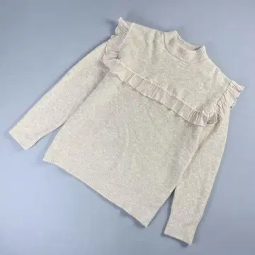 새상품급 ZARA 하이넥 니트탑 베이지 사이즈 S*MC731