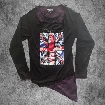 Beaumere layered cut and sew grunge y2k