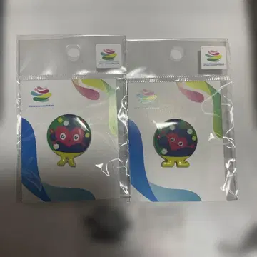 expo2027 요코하마 꽃 박람회 핀 배지 2개 세트