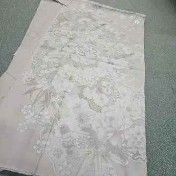 인기 컬러! 핑크 금채 후리소데 미재단품