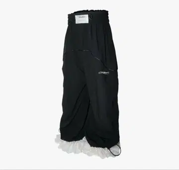 theredthread S nylon jersey pants lace