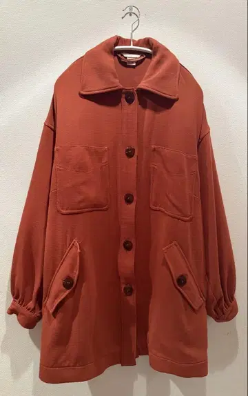 H&M 오버 사이즈 자켓 34 테라코타