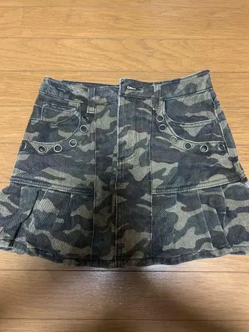 9090 카모플라쥬 스커트