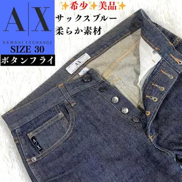 레어 새상품급 아르마니 익스체인지 부드러운 소재 스트레이트 데님 30